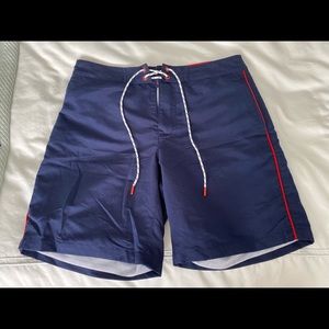 Express swim trunks bathing suit board shorts euro NWOT